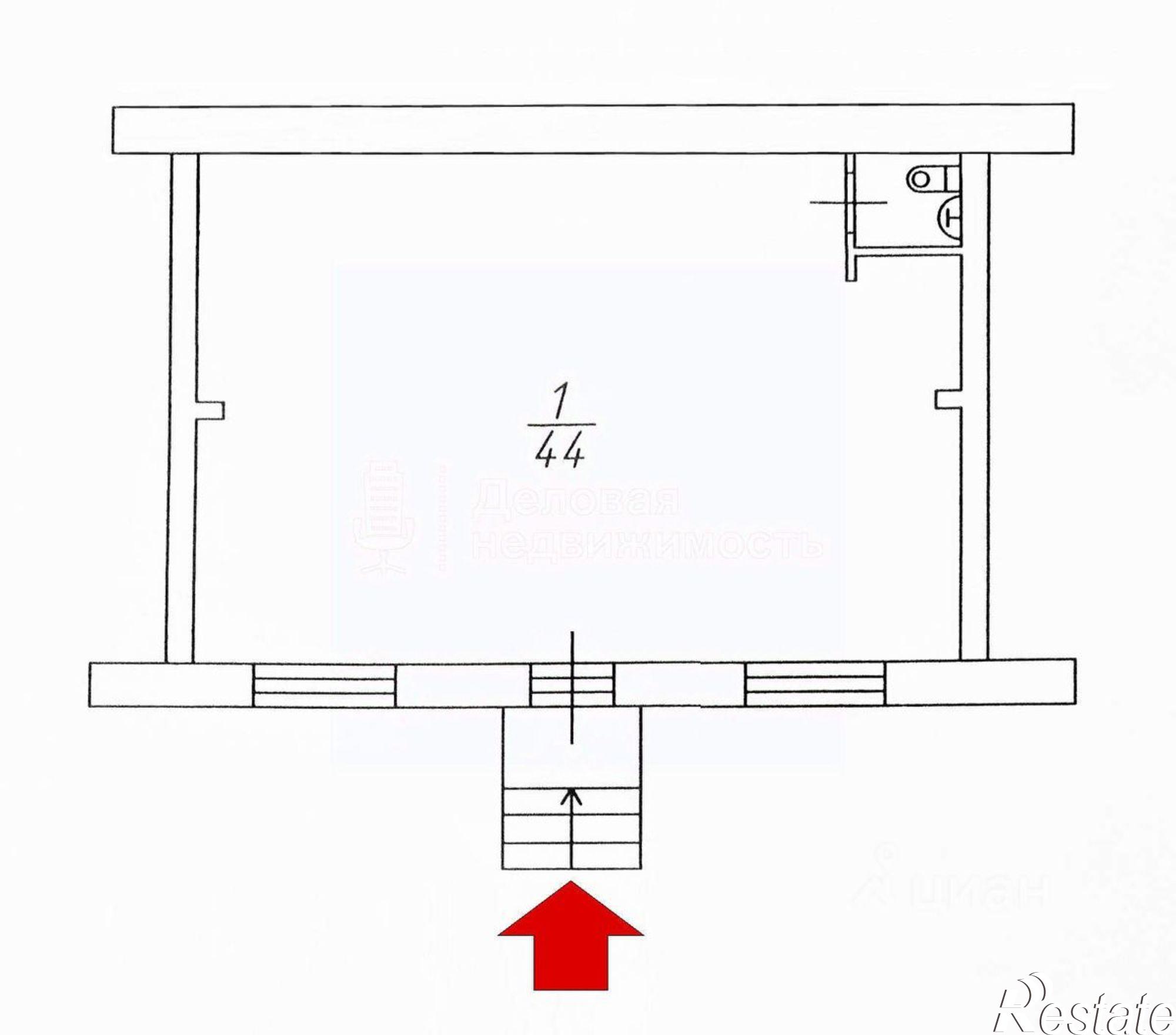 Сдать торговое помещение за 201 667 рублей на ул Мерецкова-Волосова, 5/2