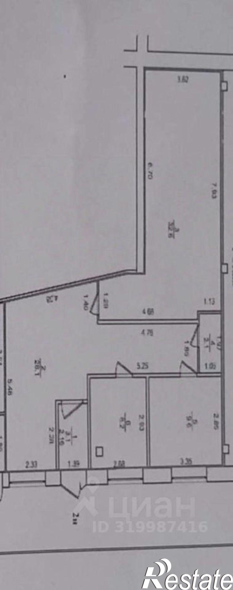 Купить торговое помещение за 4 363 230 рублей на улица Ломоносова, 32 к2