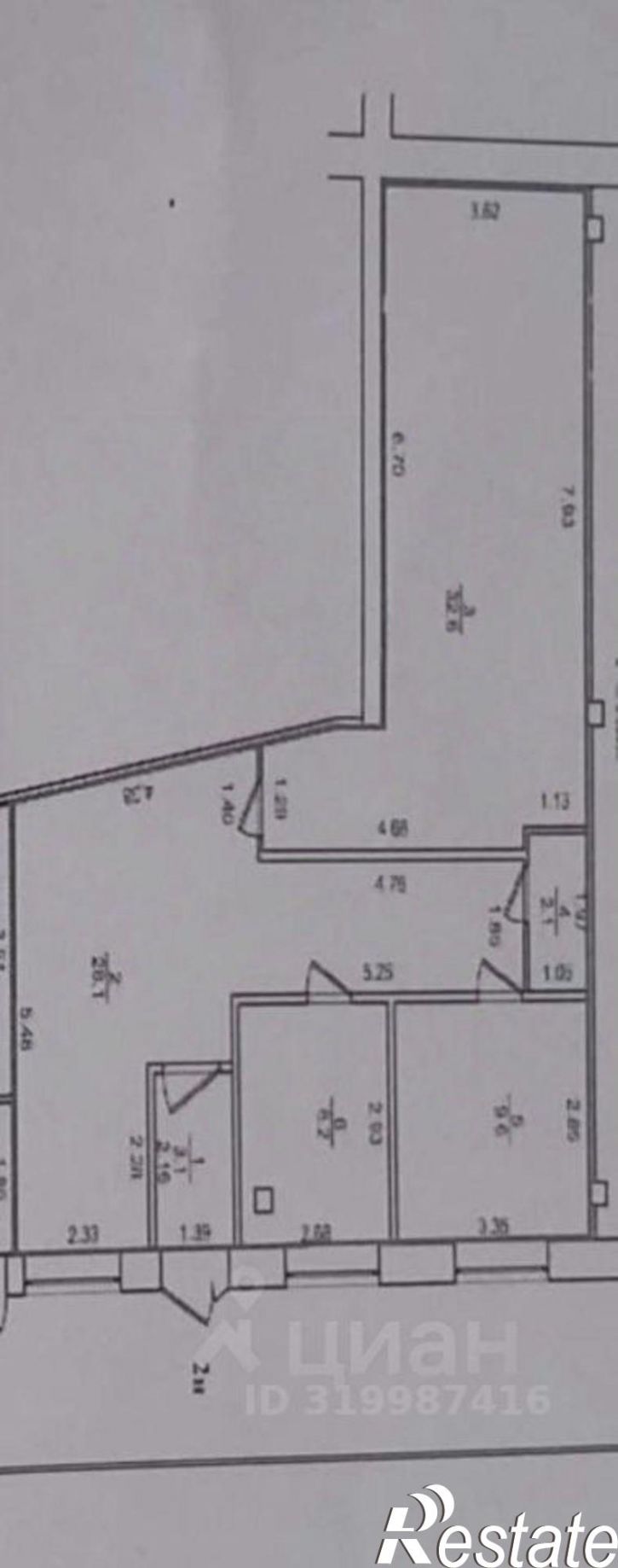 Торговое помещение улица Ломоносова, 32 к2,  д. 32 к2