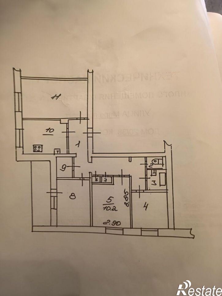 Комната улица Зелинского, 38/20,  д. 38/20
