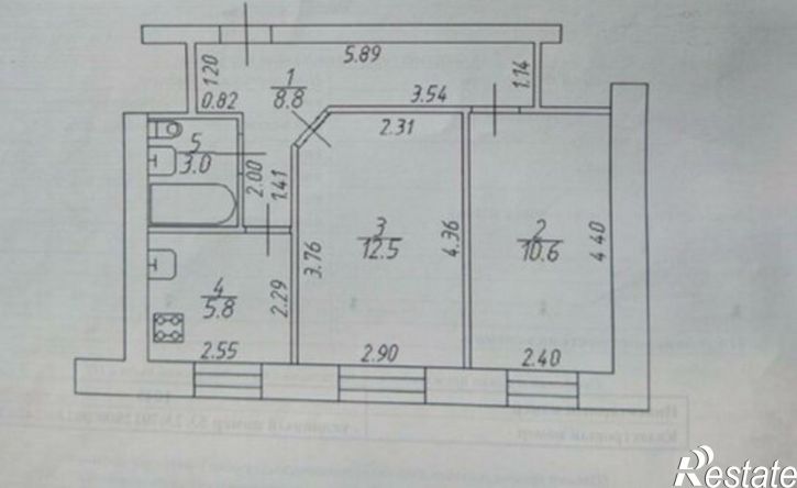 2-комн квартира Мерецкова-Волосова улица, 9,  д. 9