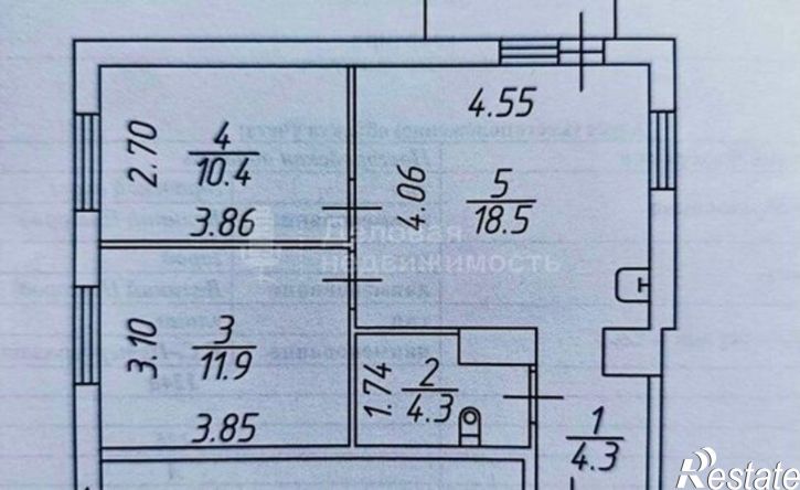 2-комн квартира ул Большая Санкт-Петербургская, 124а,  д. 124а