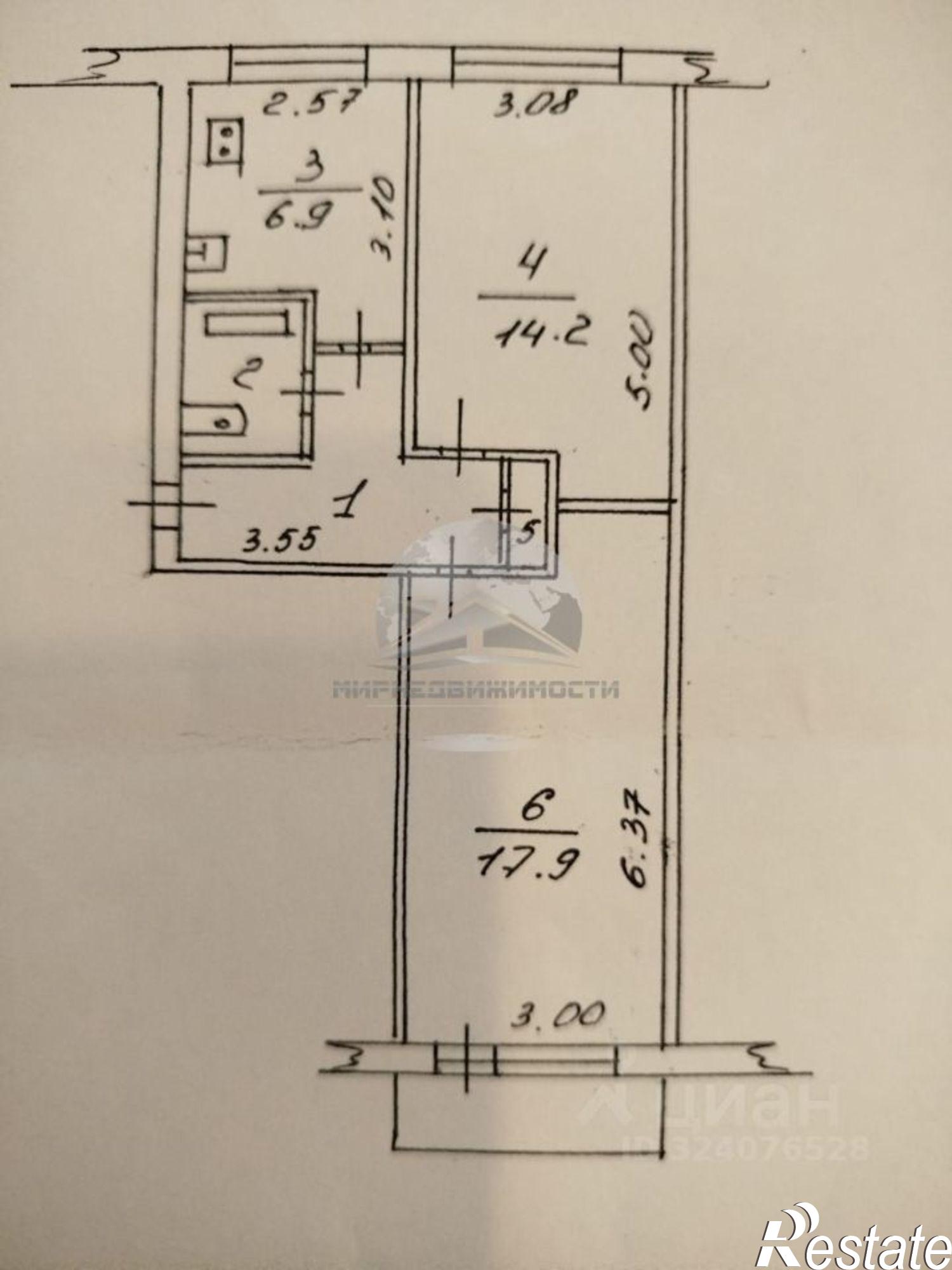 Купить квартиру за 3 900 000 рублей на проспект Александра Корсунова, 29 к1