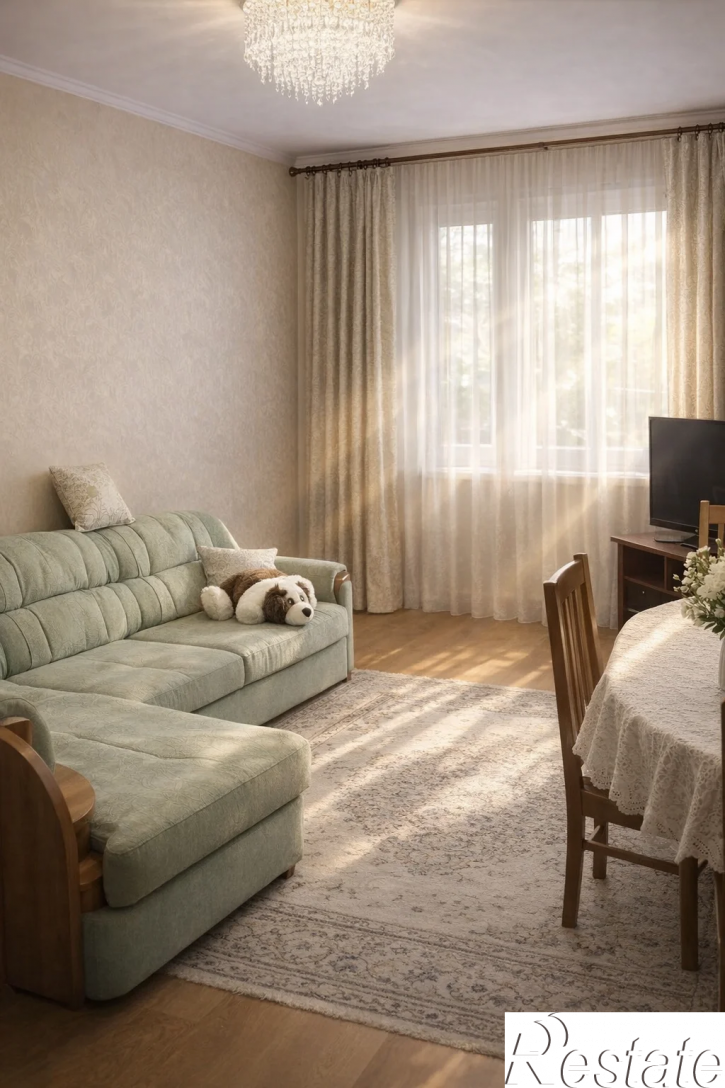 2-комн квартира Народная , 9