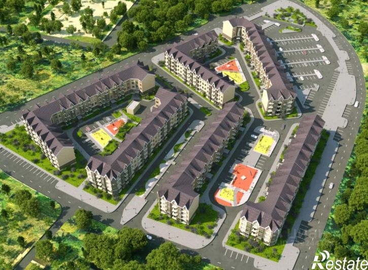 2-комн квартира в новом доме Псковский район, ЖК Рахманинов