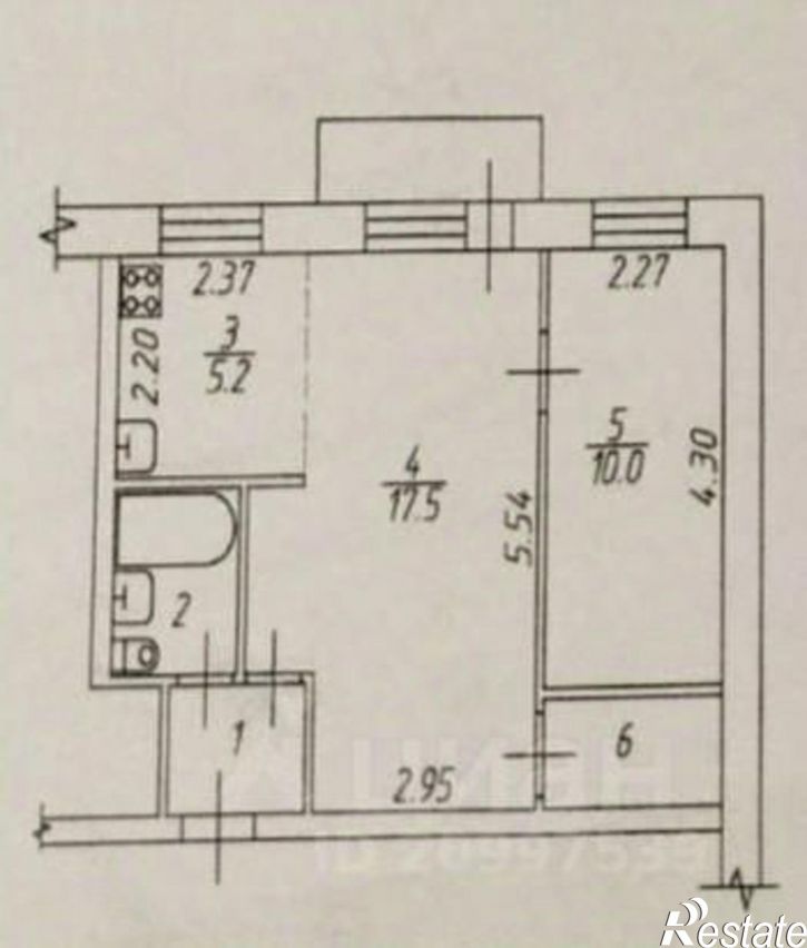 2-комн квартира ул Т. Фрунзе-Оловянка, 13,  д. 13