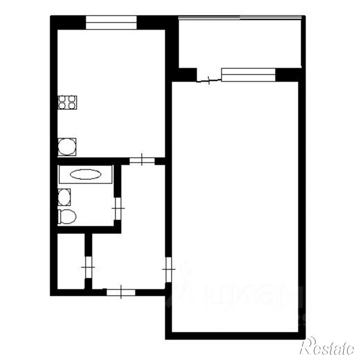 1-комн квартира ул Волотовская, 6,  д. 6