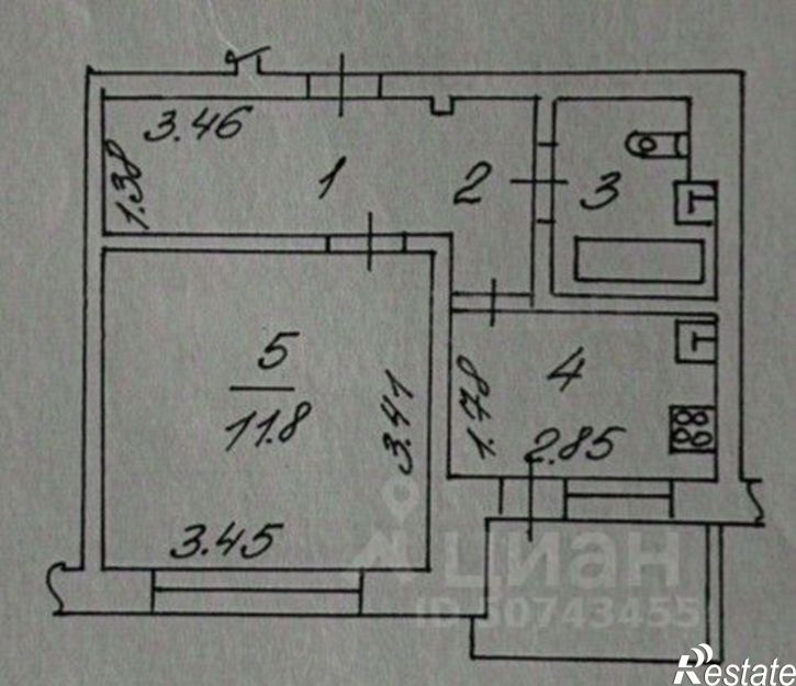 1-комн квартира ул Волотовская, 7,  д. 7