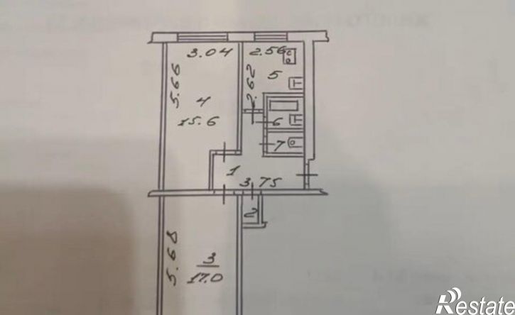 2-комн квартира пр-кт Мира, 40 3,  д. 40 3,  к. 3